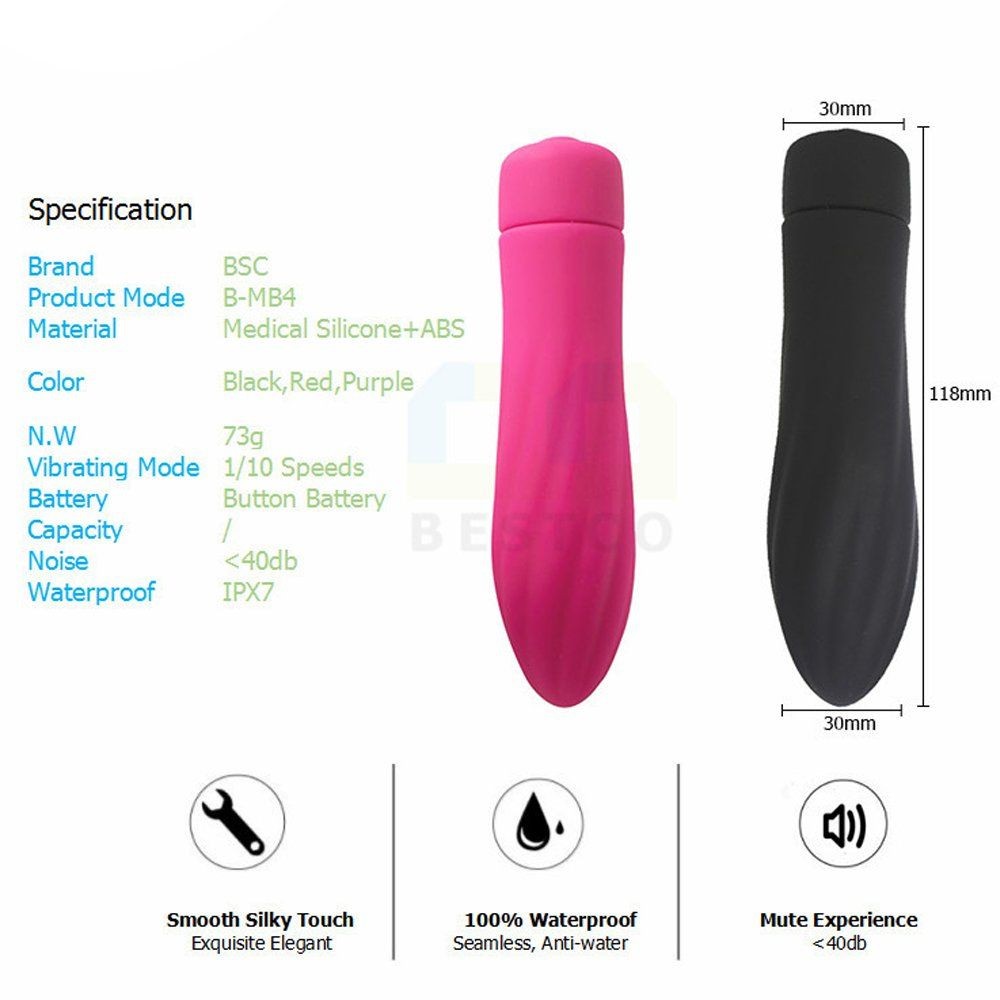 Erox Midline Pink Flexible Mini Vibratör