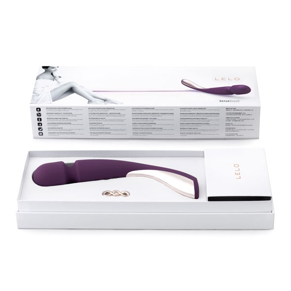 Lelo Smart Wand Massager Plum Lüks Magic Wand Masaj Aleti Vibratör