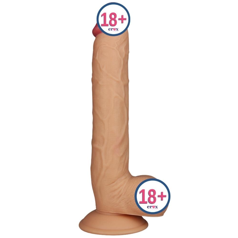 Lovetoy King Sized 26 cm Özel Kalın Damarlı Realistik Penis