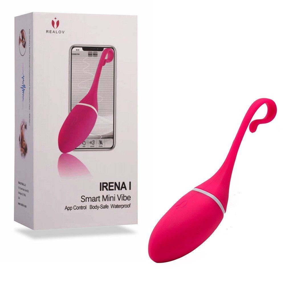 Realov İrena 1 Pink Telefon Kontrollü Vibratör