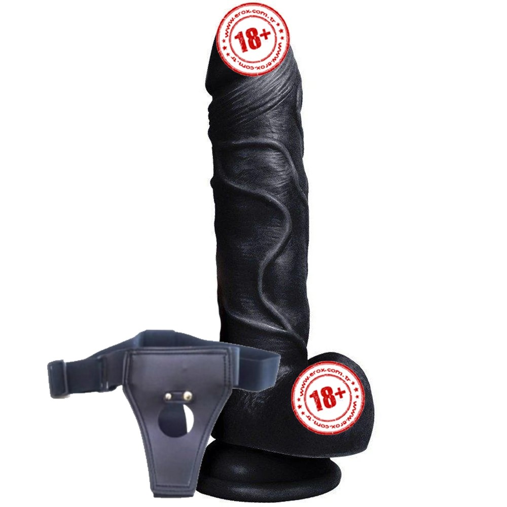 Xise Dildo Series Beat Strapon 19.5 cm Kemerli Realistik Penis