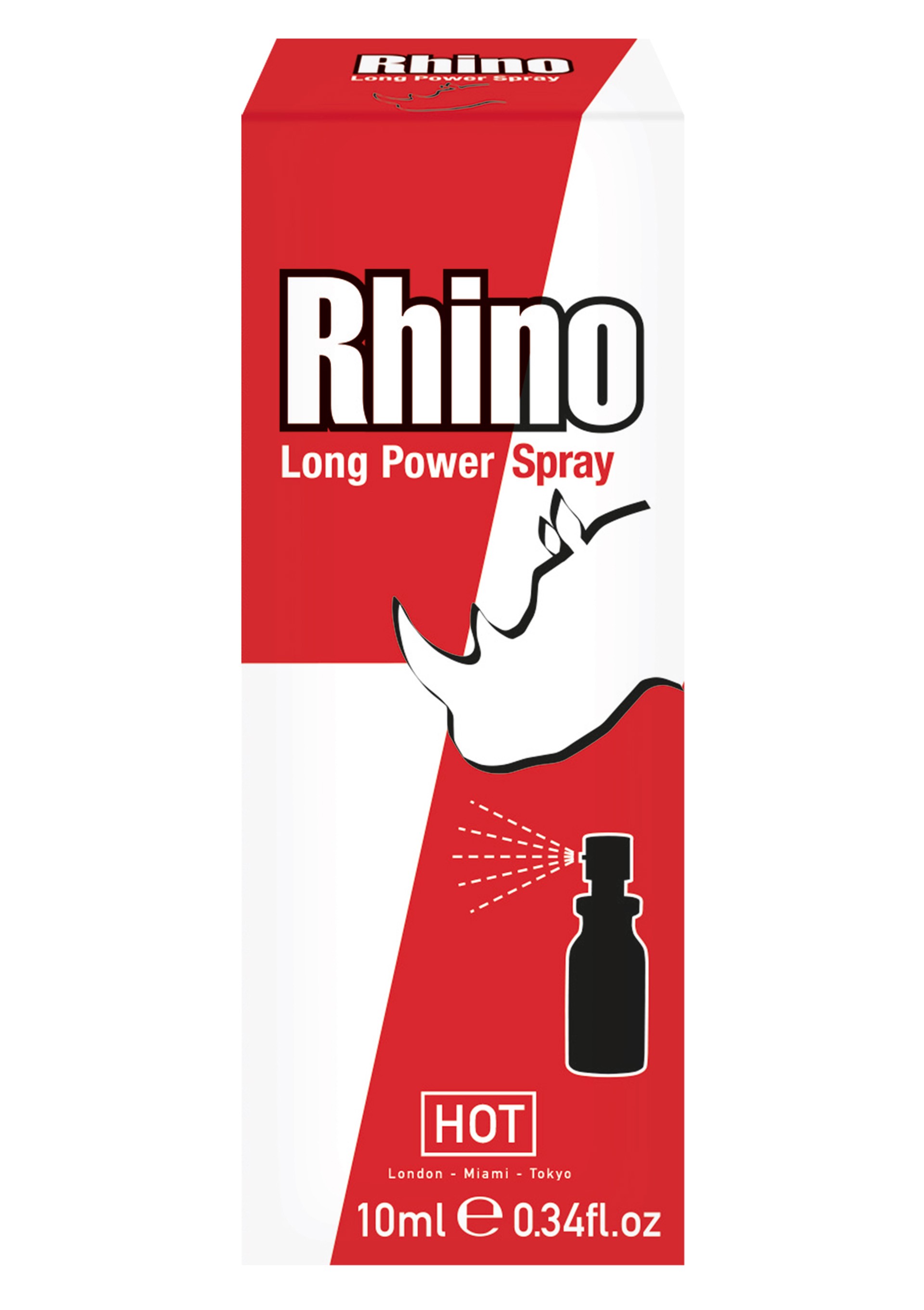 Hot Rhino Long Power Spray 10 Ml Özel Penis Spreyi