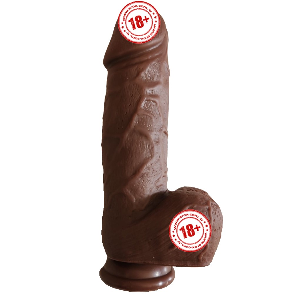Xise Dildo Series X-Men Natural Doku Realistik Penis XS-WBB10011-Brown