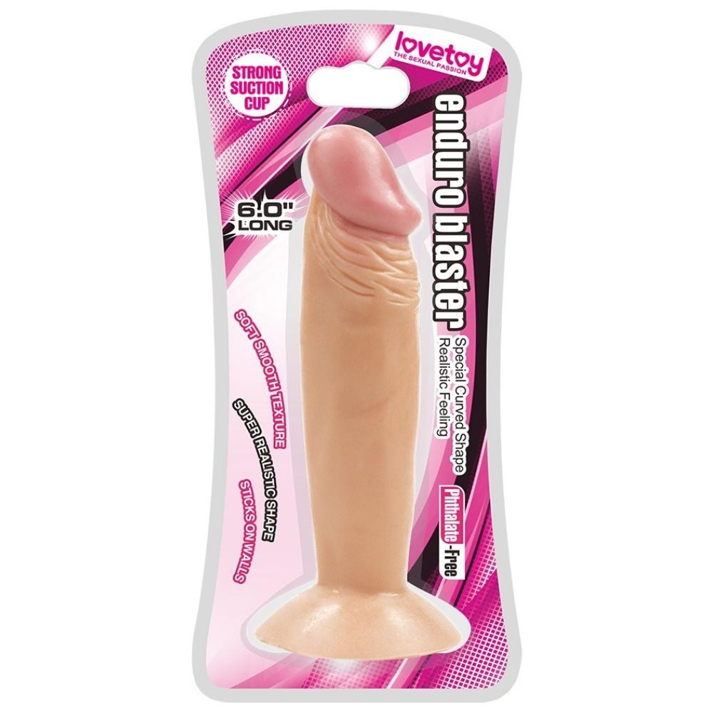 Lovetoy Enduro Blaster 16 cm Testissiz Realistik Penis