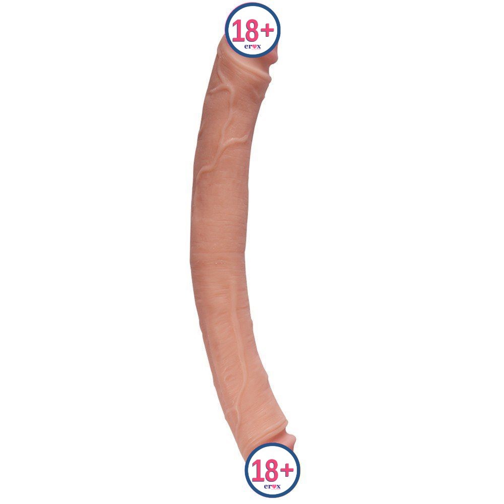Shequ Elvis 30 cm Flexible Çift Taraflı Penis