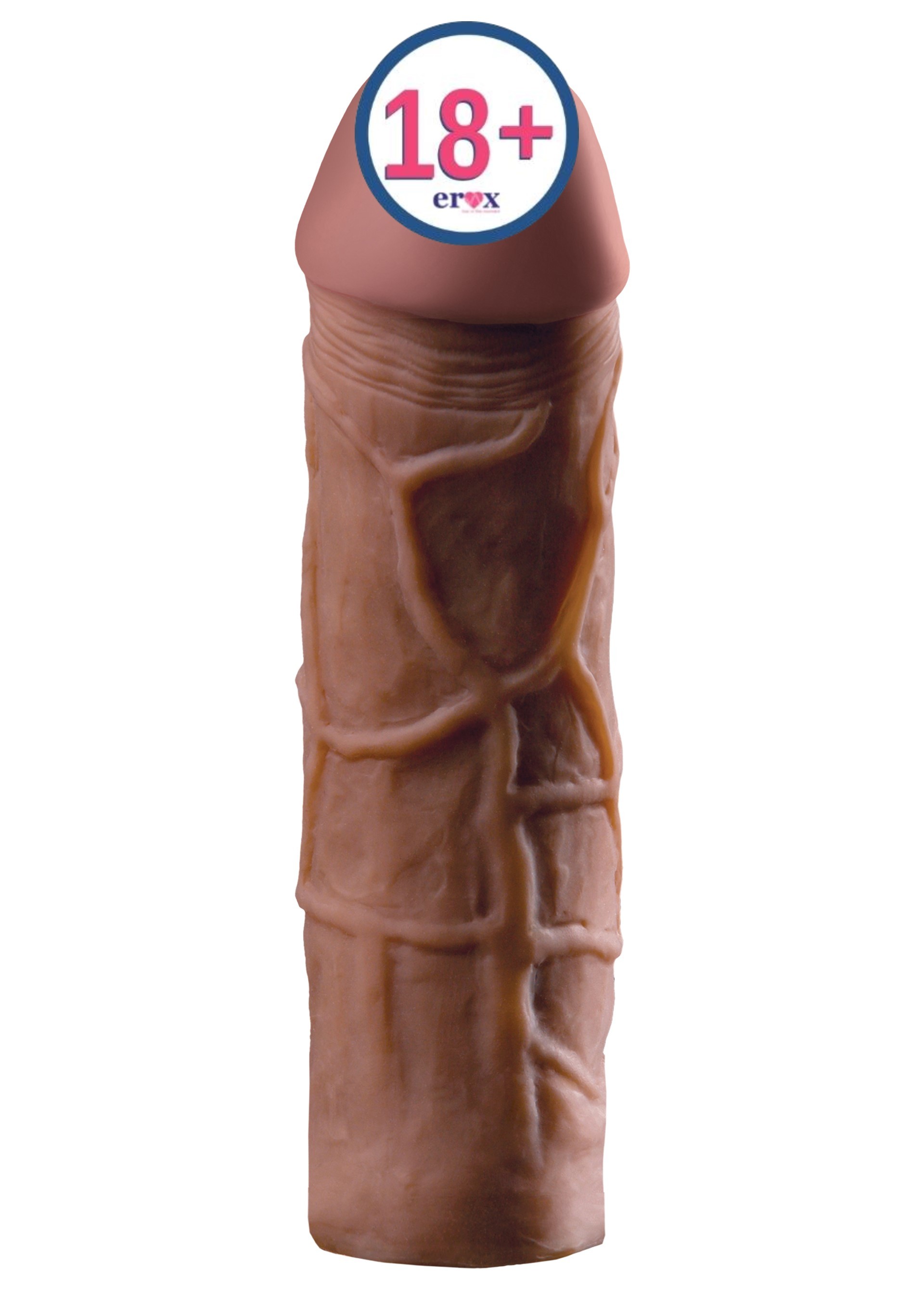 Pipedream Fantasy X-Tensions Mega 2 Brown Realistik Penis Kılıfı