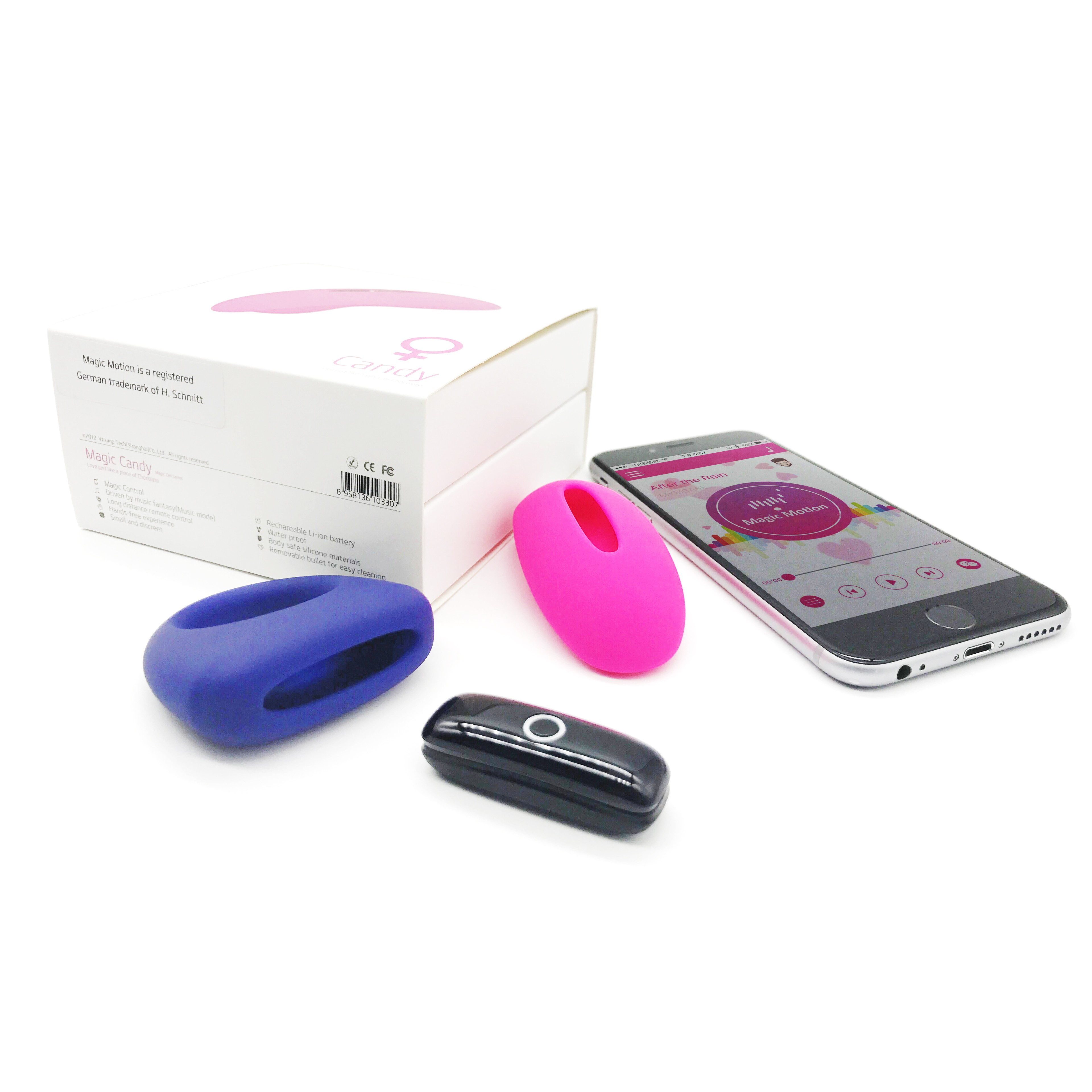 Magic Motion Candy&Dante Telefon Kontrollü Penis Halkası ve Giyilebilen Vibratör