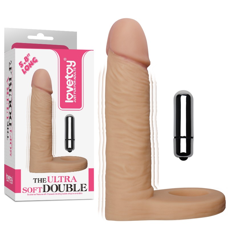 Lovetoy The Ultra Soft Double Çift Taraflı İlişki Titreşimli Anal Penis