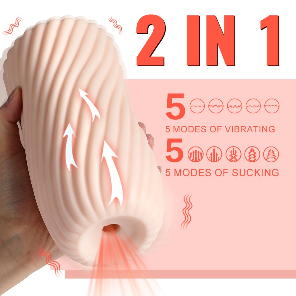 Shequ Amber Sucking Vibration Emişli ve Titreşimli Vajina Masturbator SQ-MAS60135