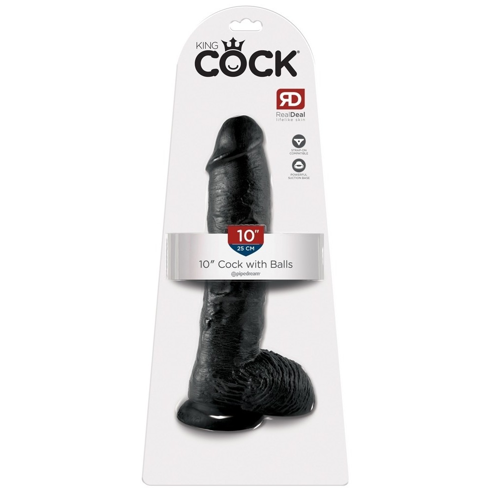 Pipedream King Cock 10 Inch Cock With Balls Realistik Penis