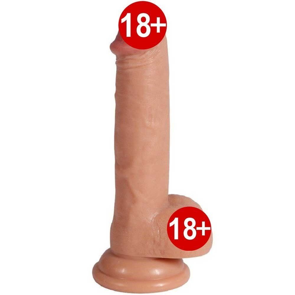 Dildo Series Addison 17 cm Flexible Ten Dokusu Realistik Penis