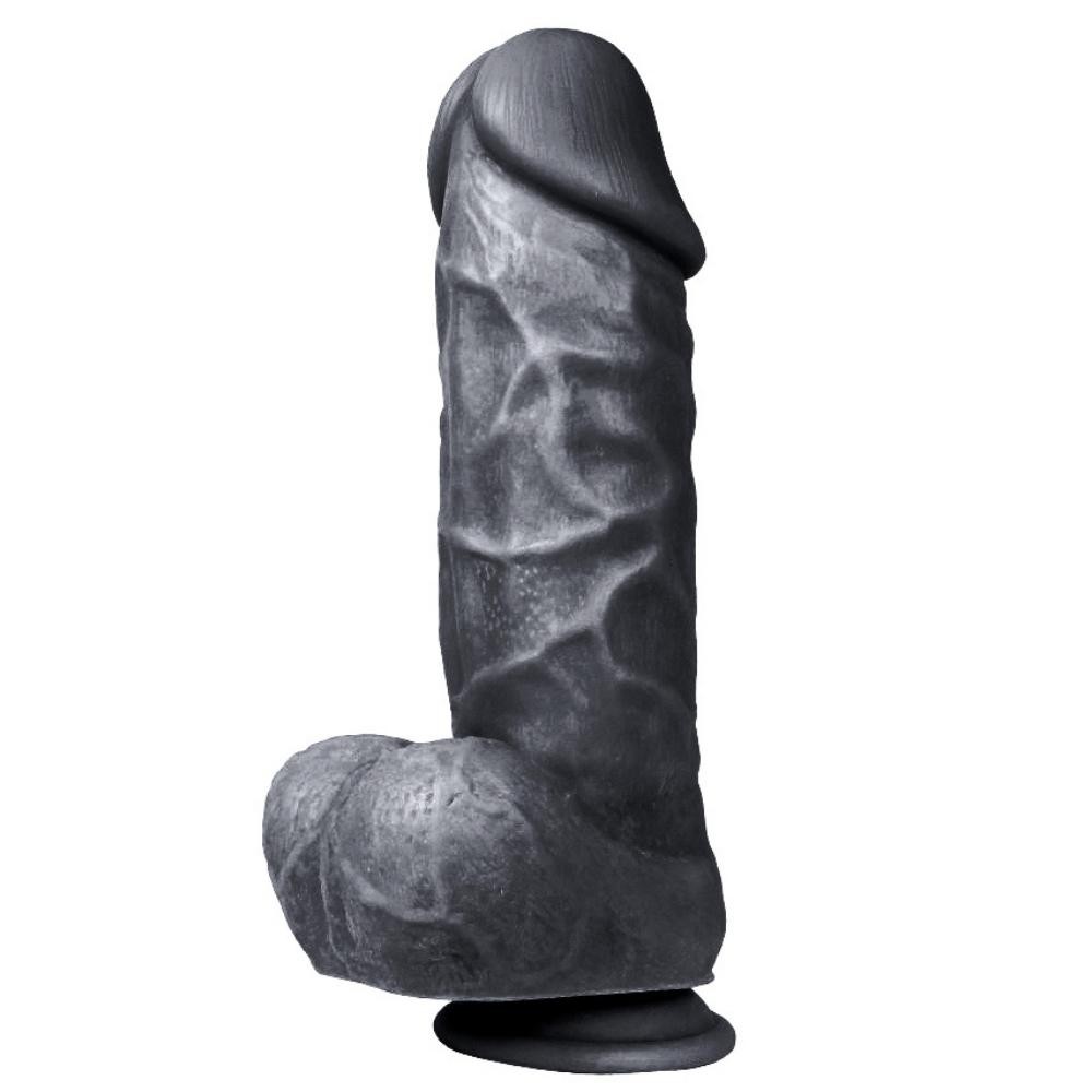Dildo Series X-Man Rubber 22 Cm Zenci Realistik Penis