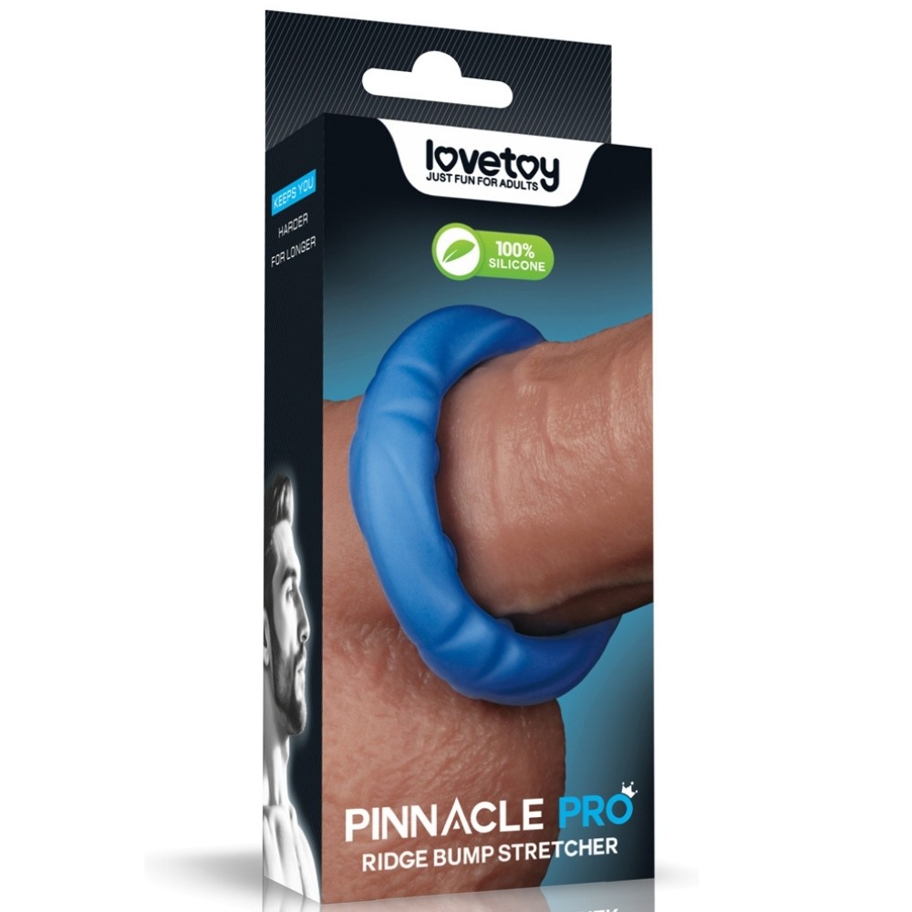 Lovetoy Pinnacle Pro Ridge Bump Stretcher Silikon Penis Halkası