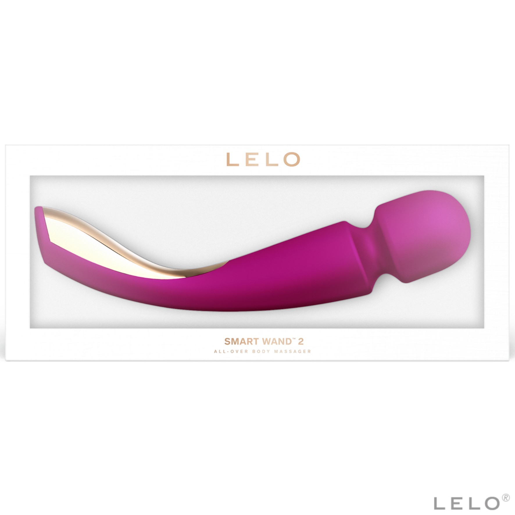 Lelo Smart Wand 2 Massager Medium Pink Masaj Vibratörü