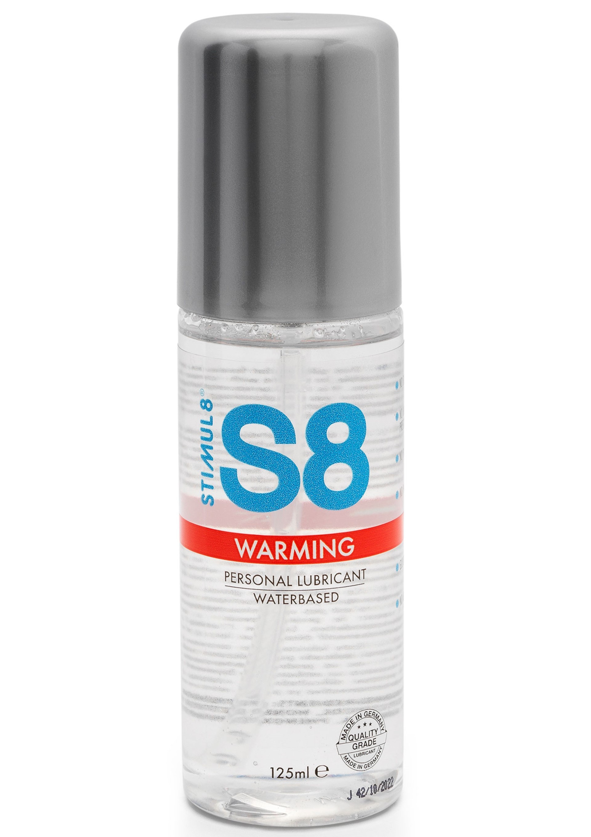 S8 WB Warming Lube 125 Ml Isıtmalı Kayganlaştırıcı Jel