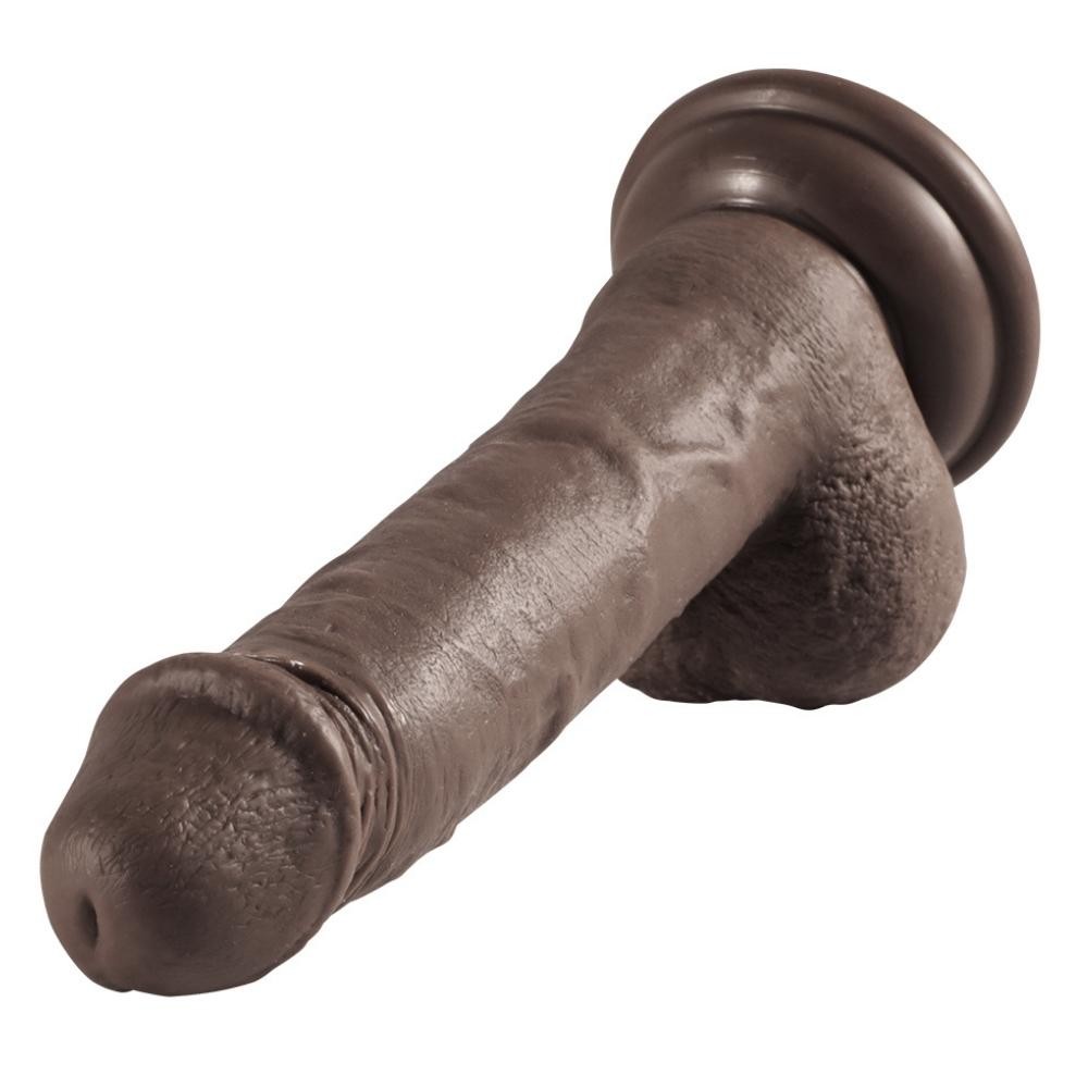 Dildo Series Addison Black 17 Cm Realistik Penis