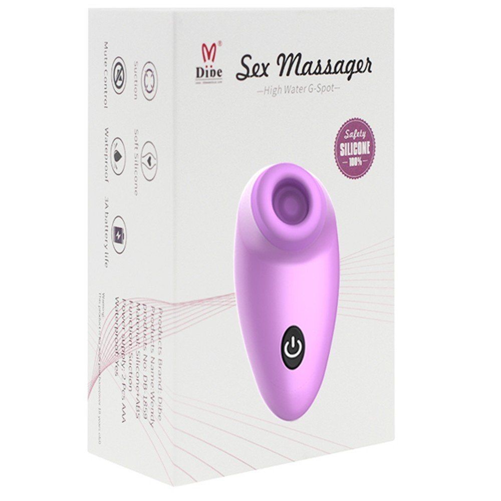 Dibe Sex Massager Emiş Güçlü Vibratör