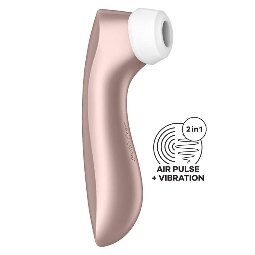 Satisfyer Pro 2+ Titreşimli Emiş Güçlü Vibratör