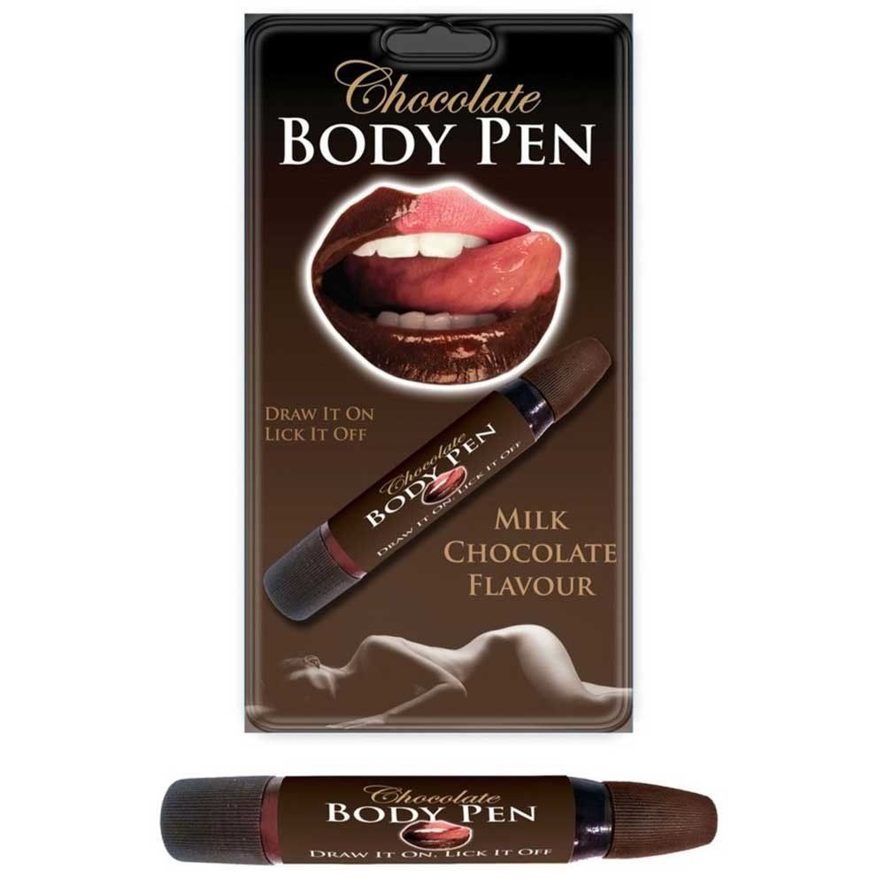 Chocolate Body Pen Çikolatalı Vücut Kalemi