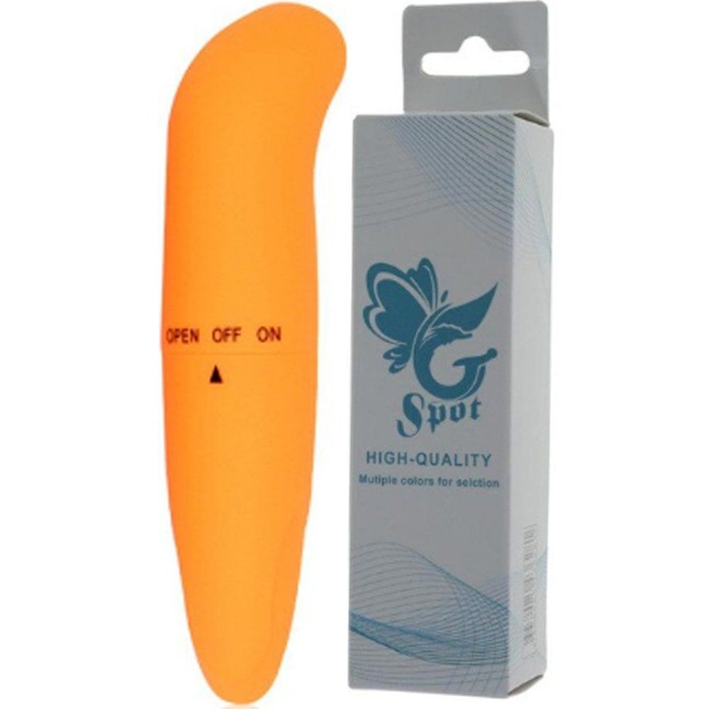 Erox G-Stimulant Curved Orange Mini Vibratör
