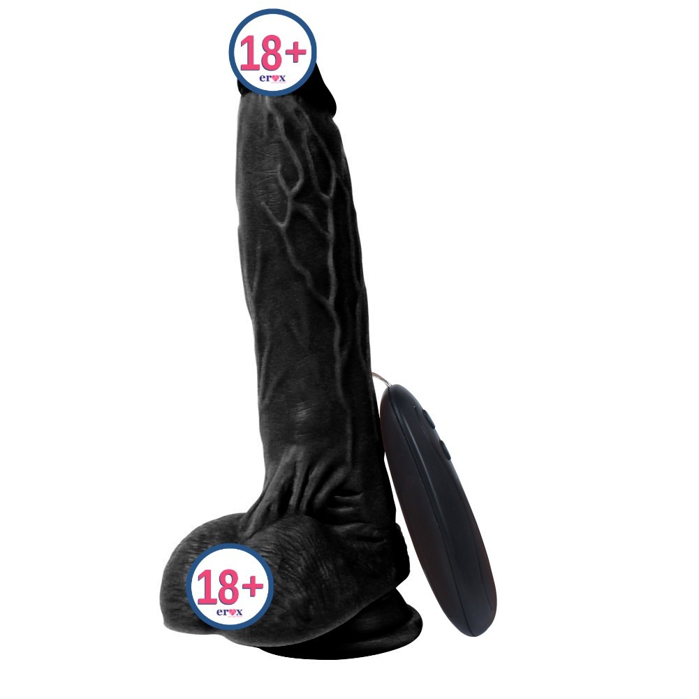 Dildo Series Holy Dragon Titreşimli Zenci Penis 20.5 Cm