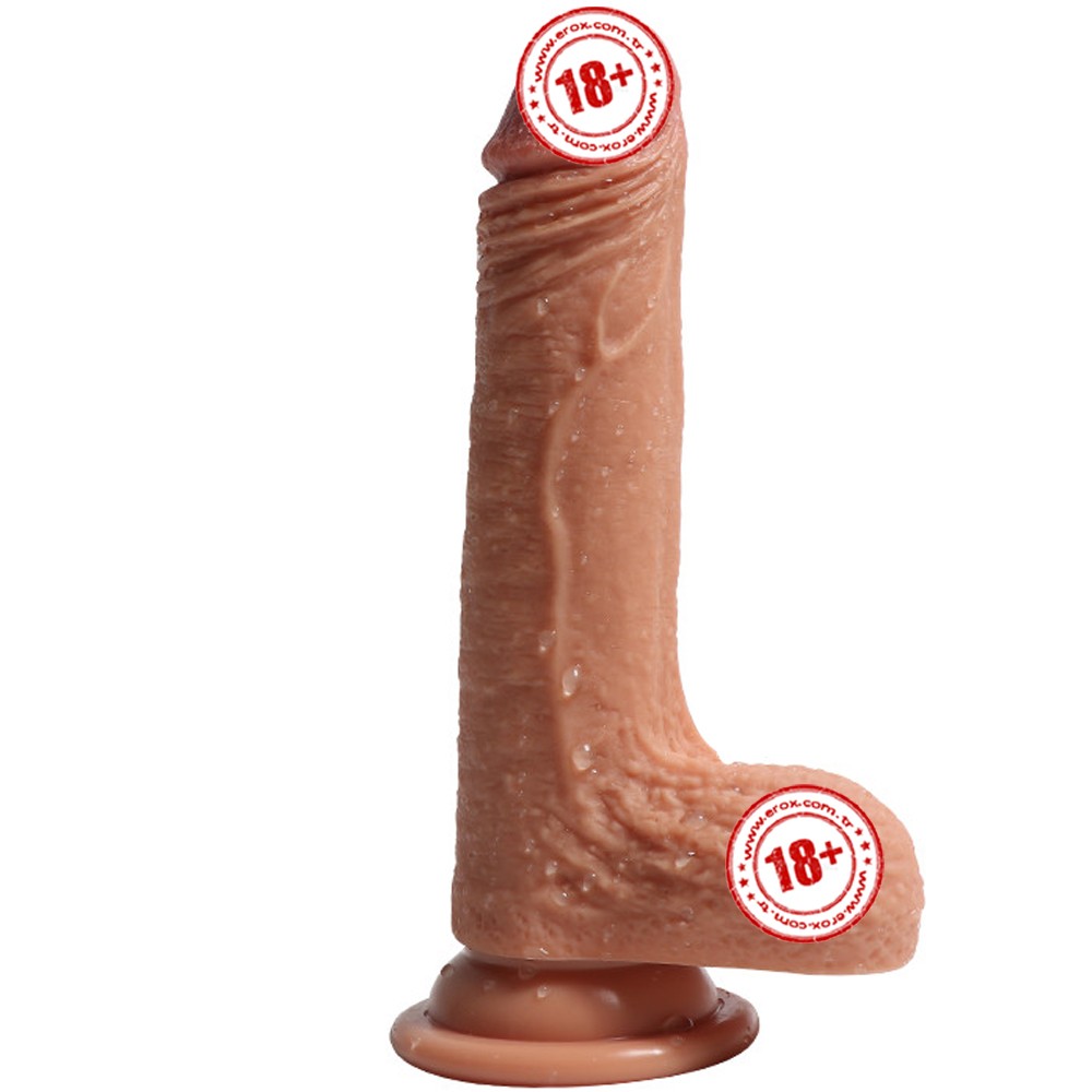 Shequ Crowley Dildo Series 18 cm Et Dokulu Realistik Penis SQ-WBD10009