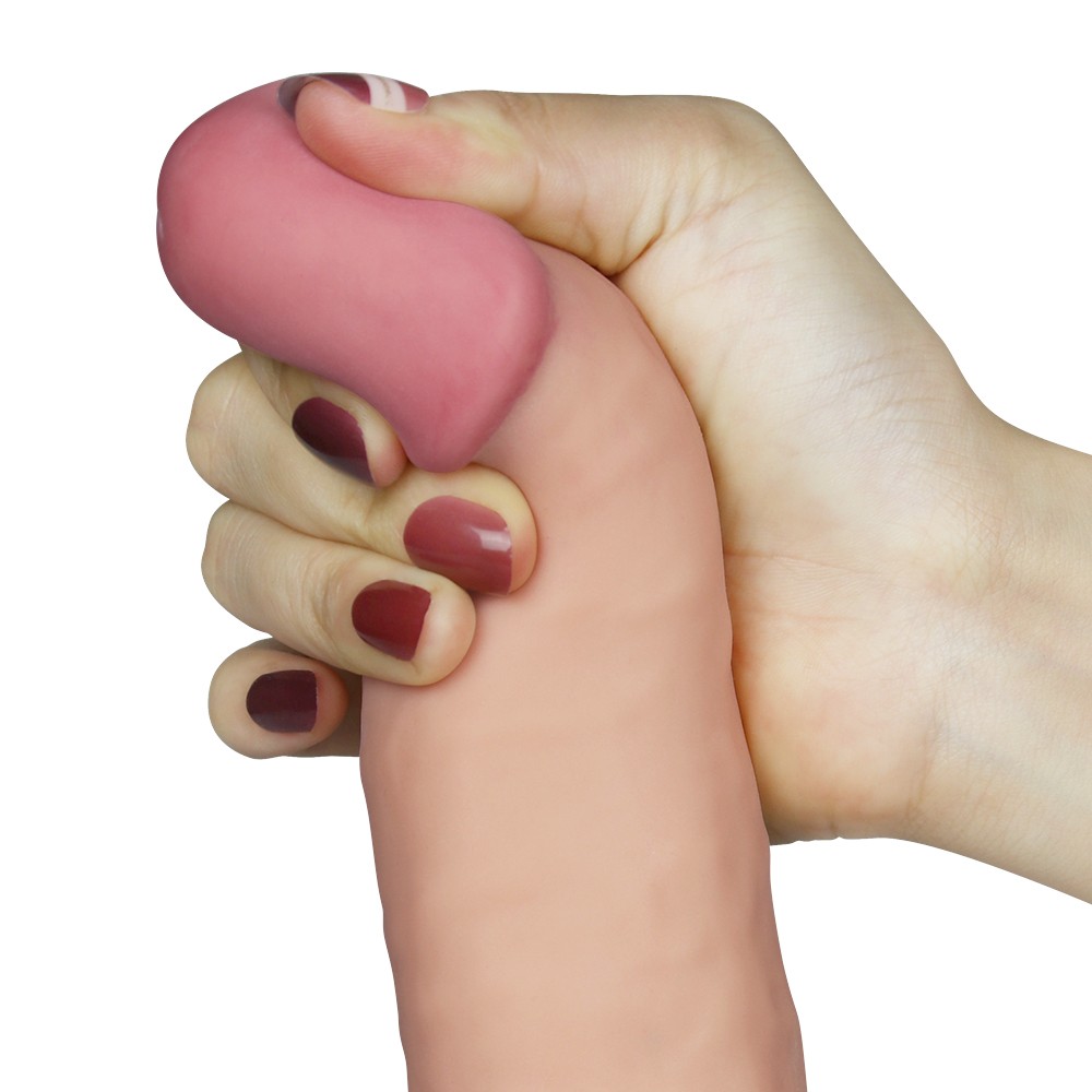 Lovetoy The Ultra Soft Dude 23 cm Yumuşak Titreşimli Penis