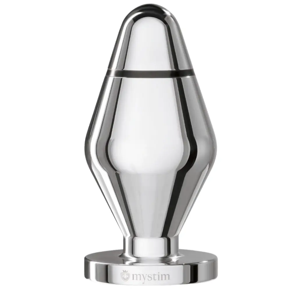 Mystim E-stim Butt Plugs John Metal Anal Plug-Large