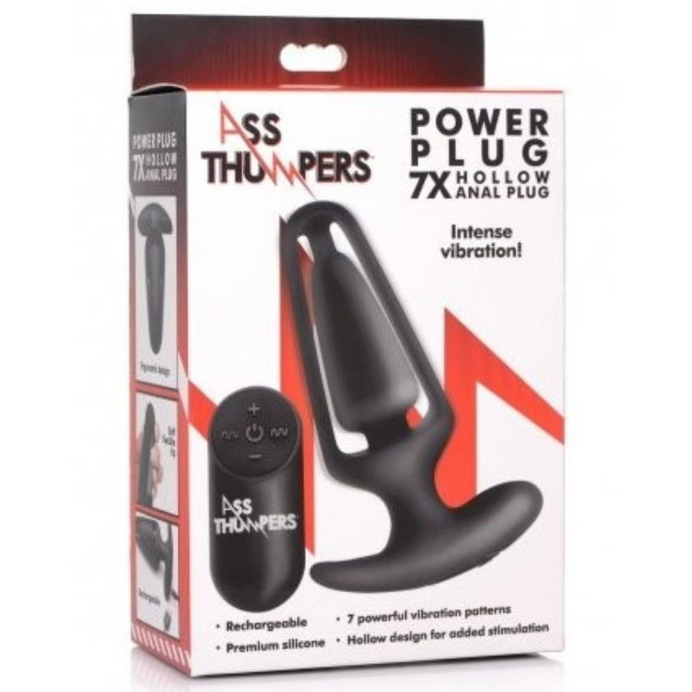 Ass Thumpers Power Uzaktan Kumandalı Titreşimli Anal Plug