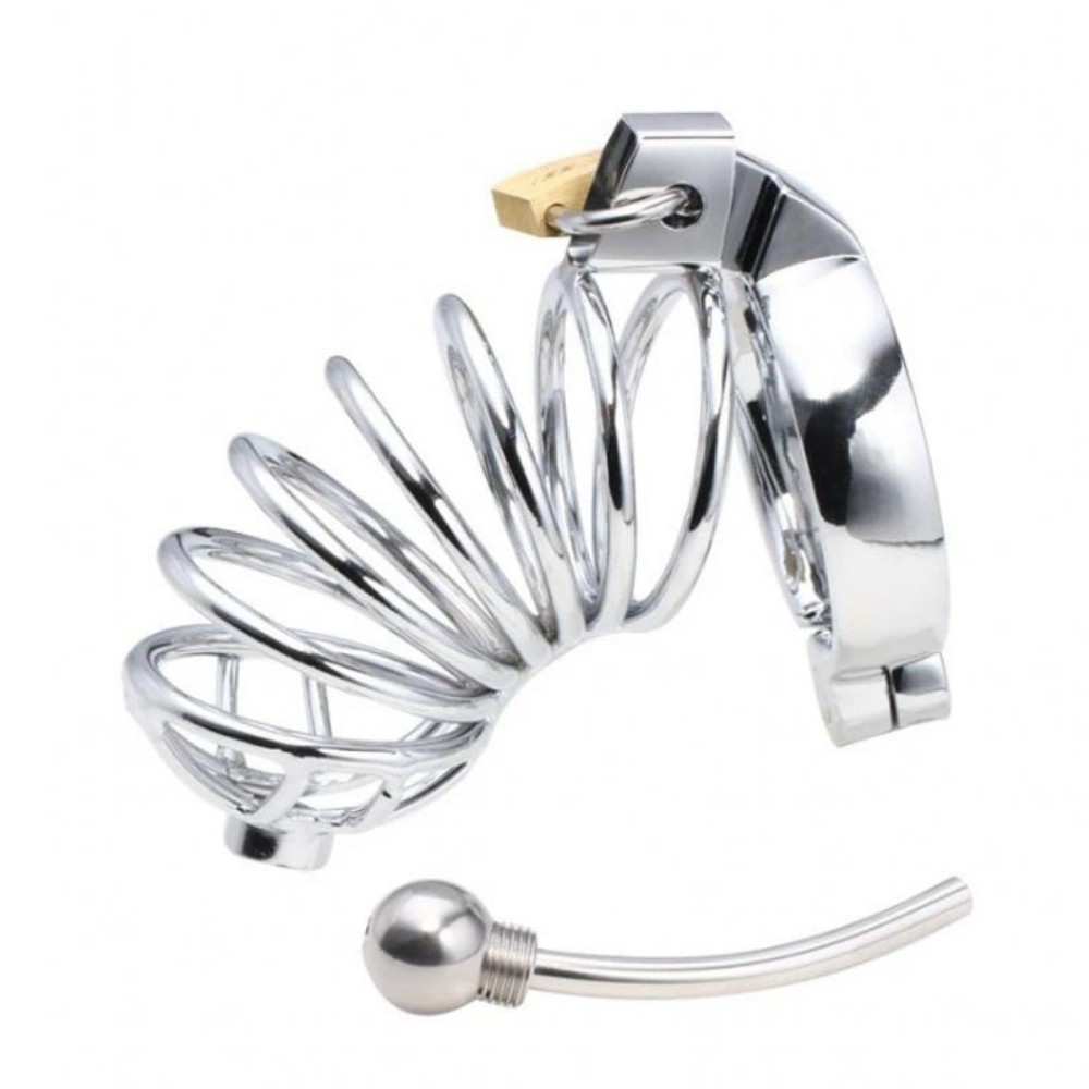 Erox Dreams Urethral Play Chastity Metal Penis Kilidi 50 Mm