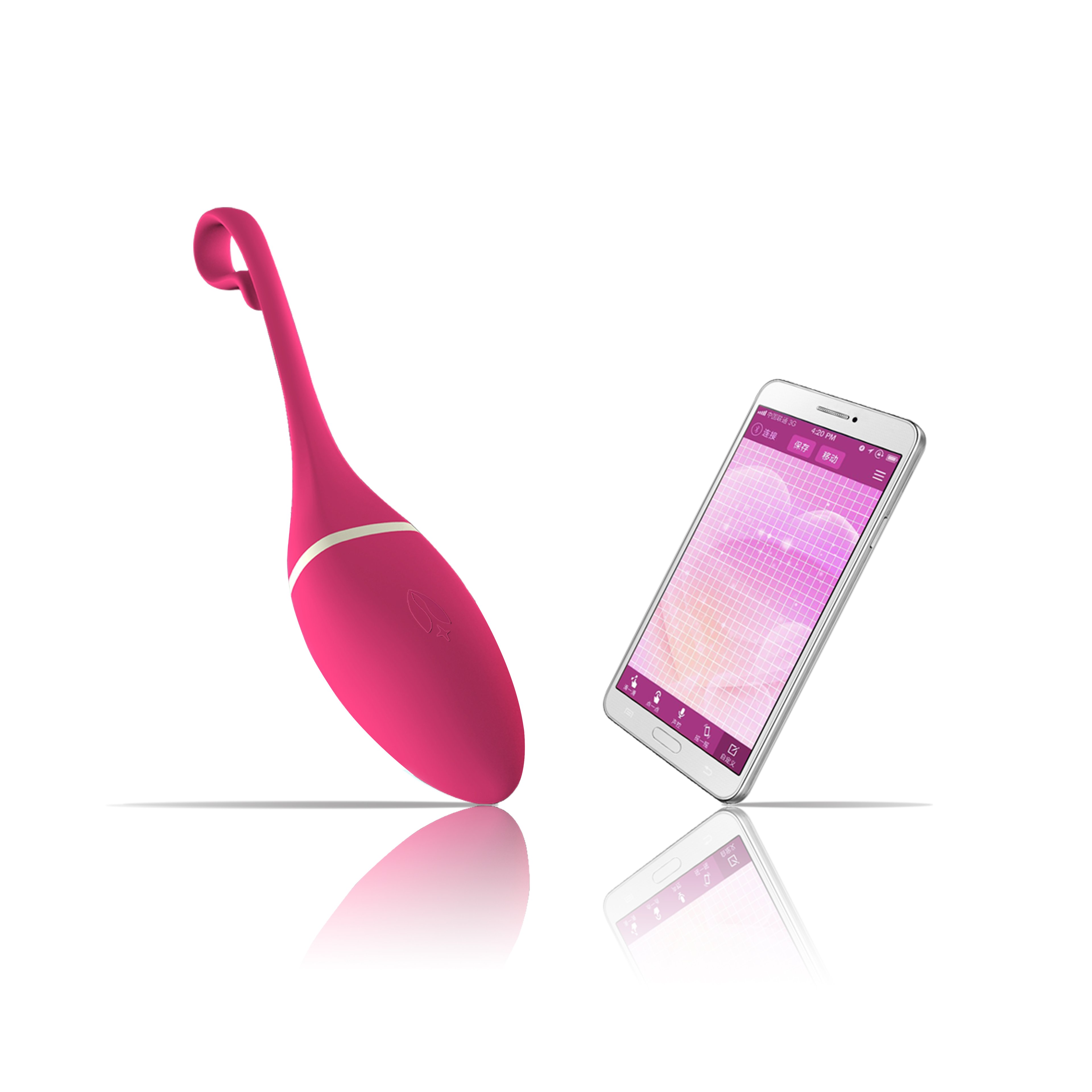 Realov İrena 1 Pink Telefon Kontrollü Vibratör