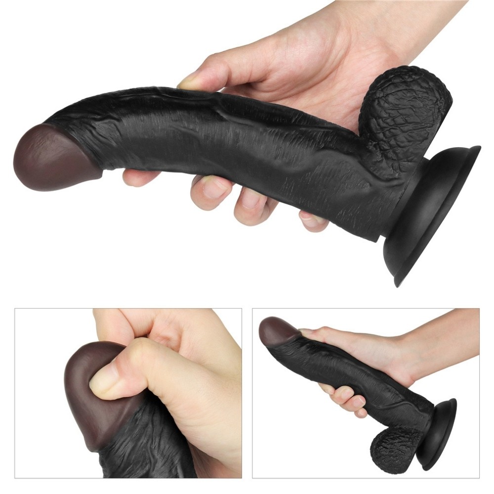 Lovetoy Vibrating Easy Strapon 21.5 Cm Belden Bağlamalı Titreşimli Penis