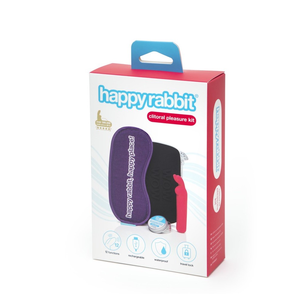 Happy Rabbit Clitoral Pleasure Kit 4 Pcs. Vibratör Set