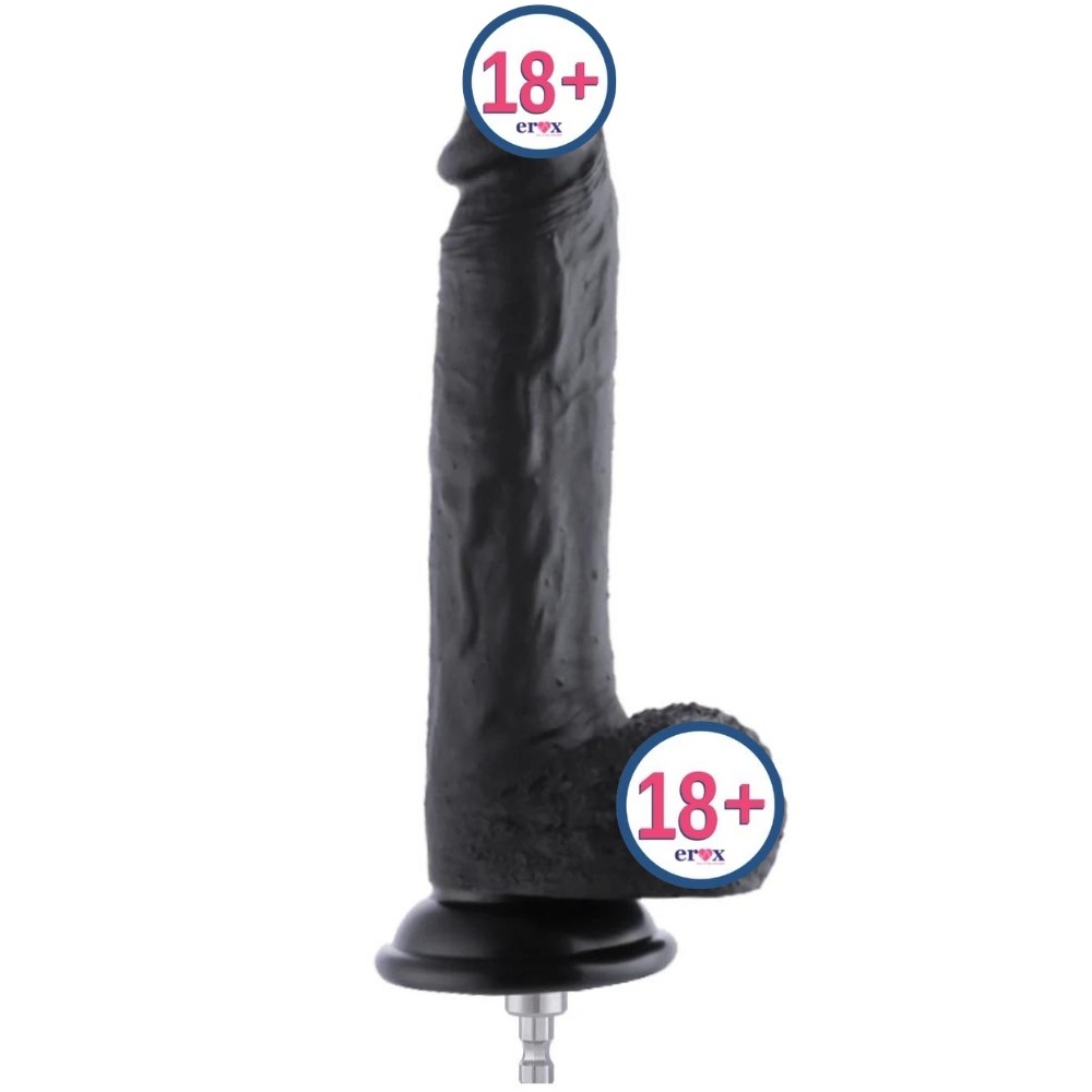 Hismith Sex Machine Dildo KlicLok Natural Dokulu 20 Cm Realistik Penis