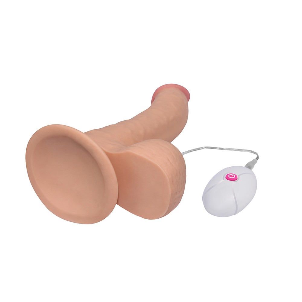 Lovetoy The Ultra Soft Dude 23 cm Yumuşak Titreşimli Penis