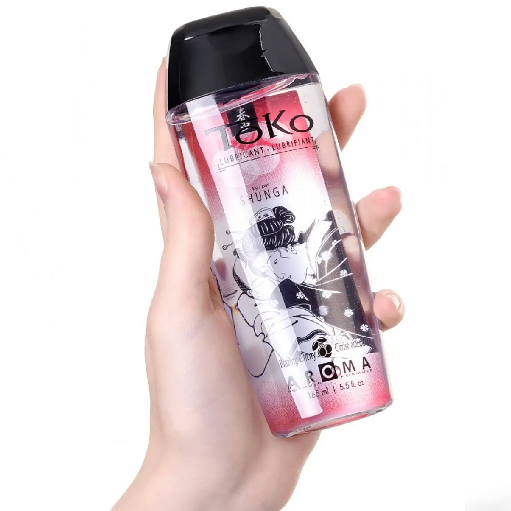 Shunga Toko Aroma Lubricant Gel Kiraz Aromalı Kayganlaştırıcı Jel 165 Ml.
