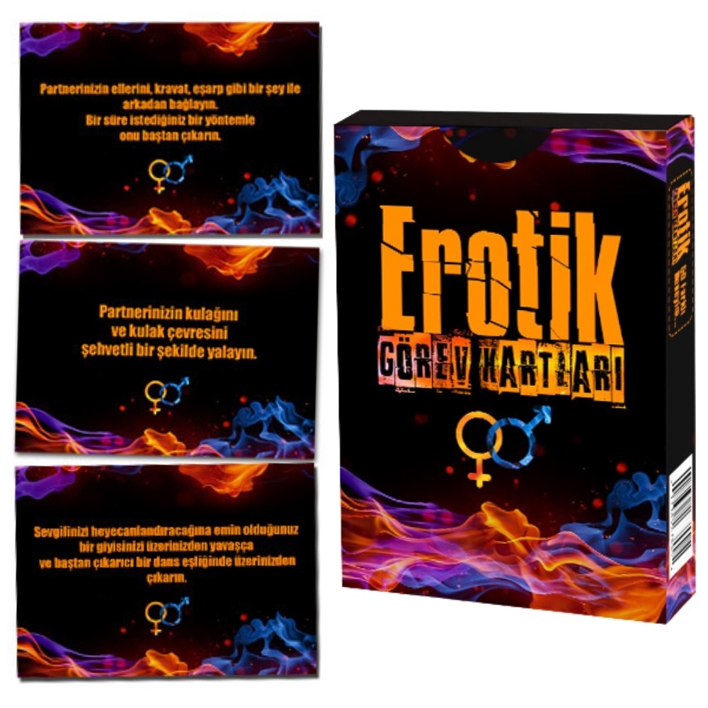 Erox 50 Erotik Görev Oyun Kartları