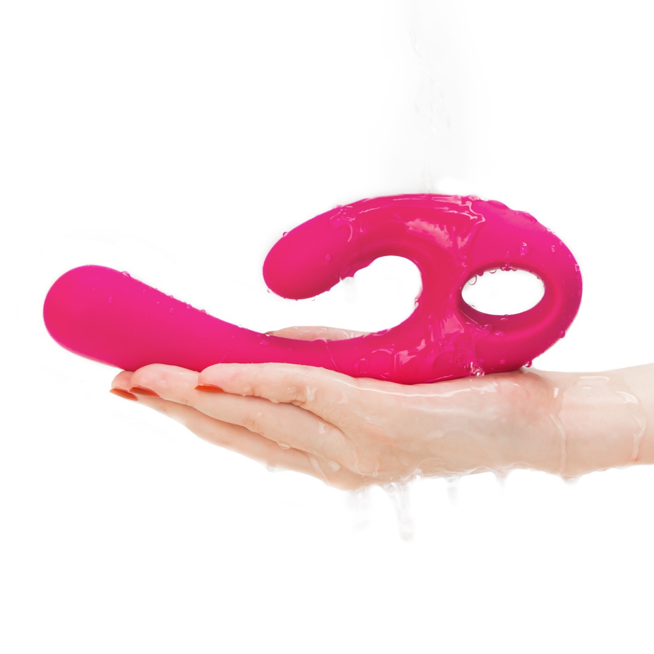 Nomi Tang Çift Stimülasyon Flexible Vibrator