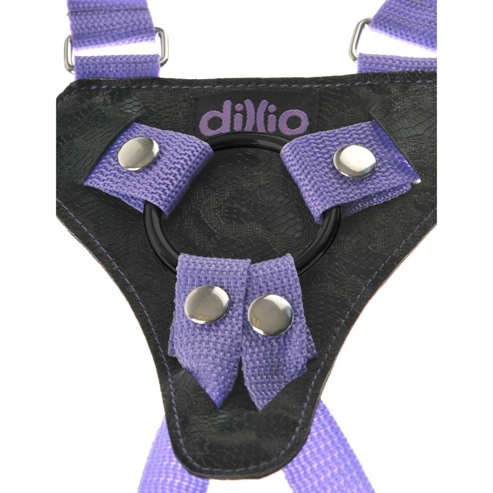 Pipedream Dillio 7 İnch Strap-On Suspender Harness Set Askı Kemerli Penis