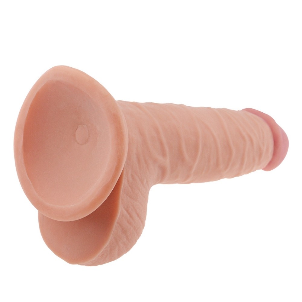 Lovetoy The Ultra Soft Dude Ultra Yumuşak Kemerli Realistik Penis 18 Cm