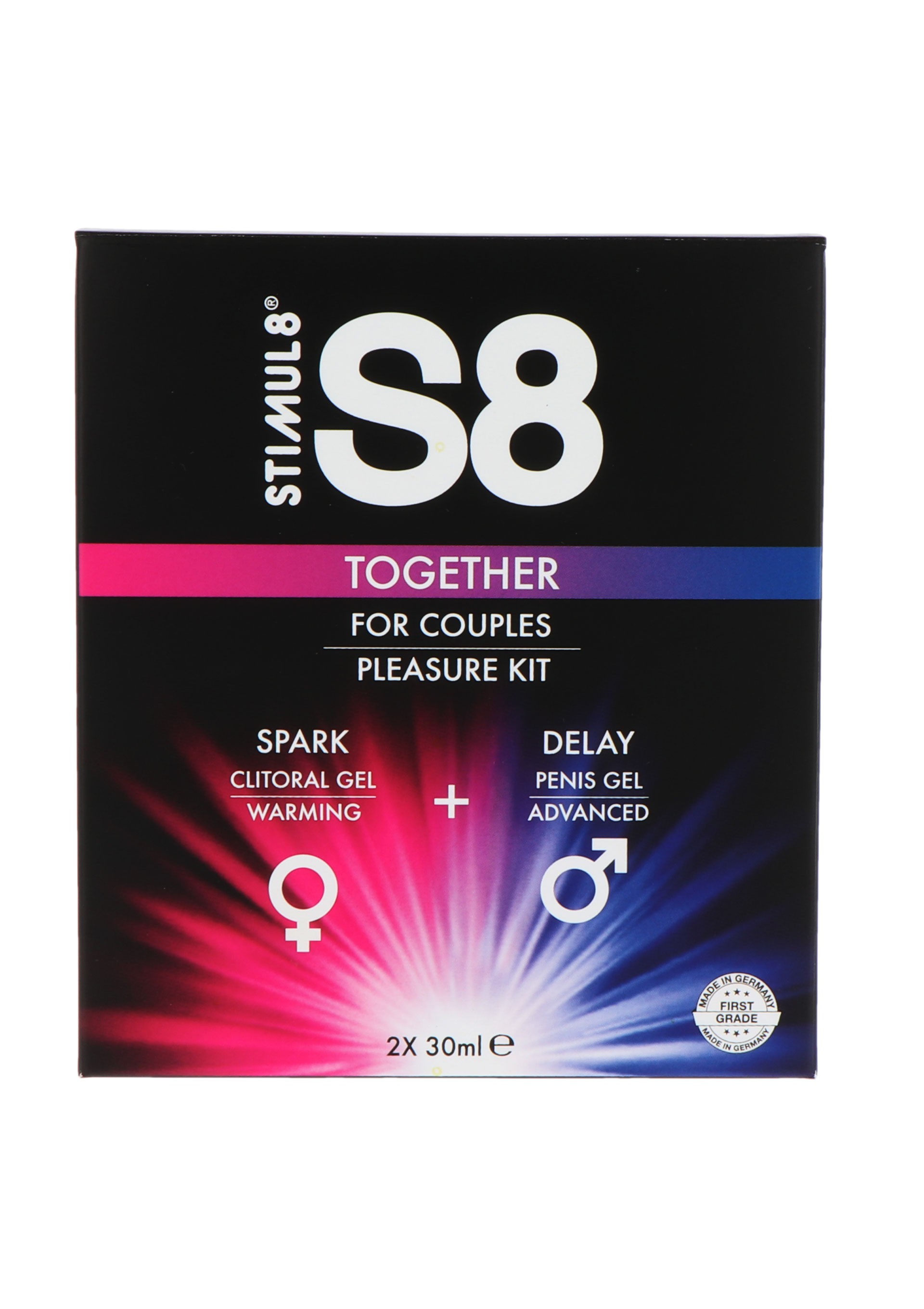 S8 Together Kit Delay jel ve Klitoral Jel 2 li Paket