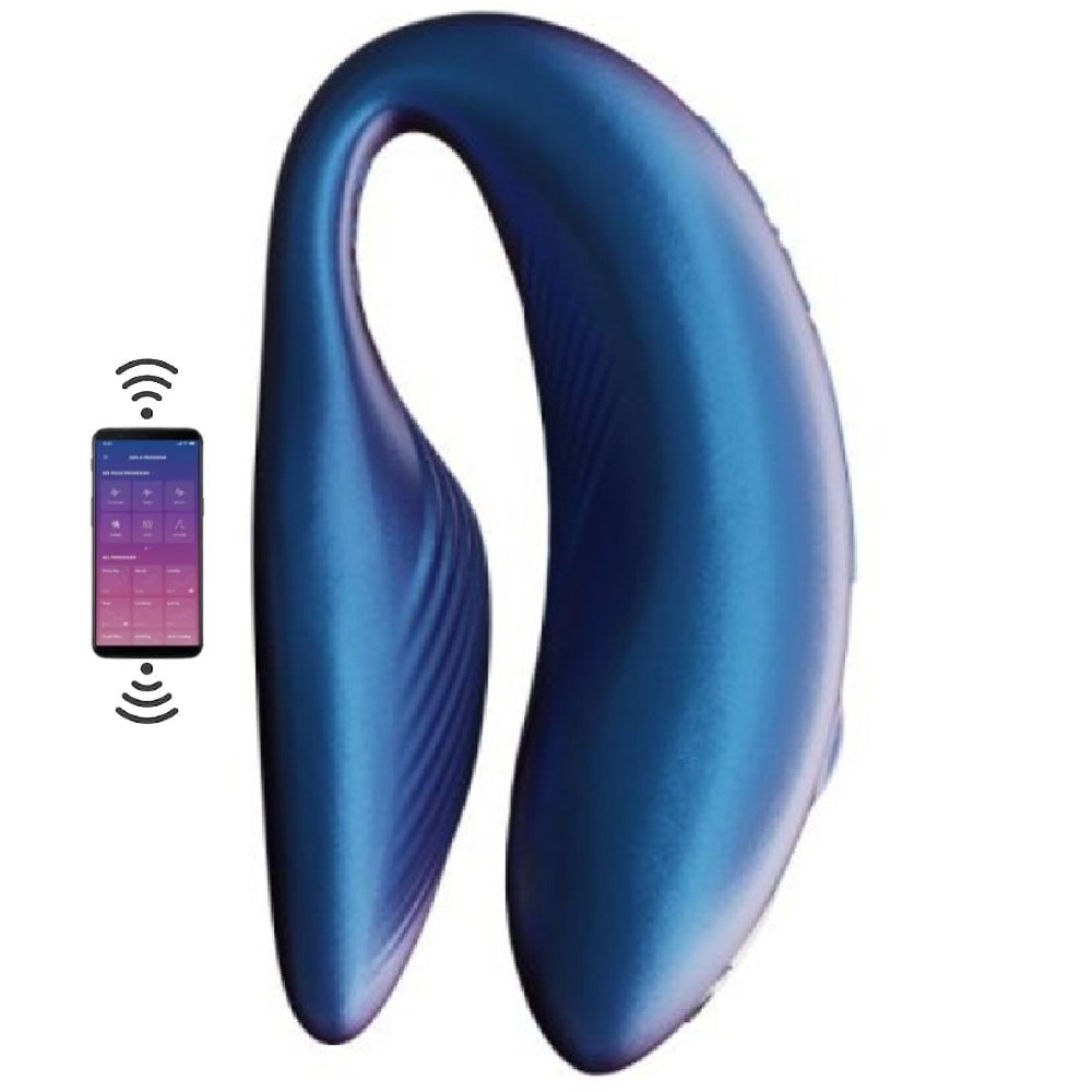 We-Vibe Chorus Çiftlere Özel Telefon Kontrollü Vibratör - Cosmic Blue