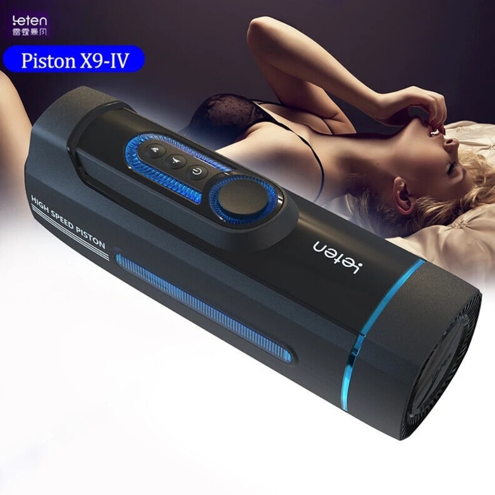 Leten X9 Upgraded İleri Geri Hareketli ve Isıtmalı Masturbator