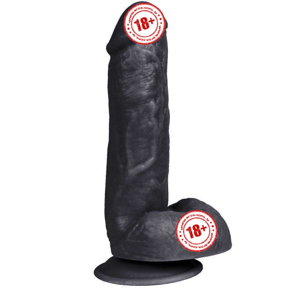 Xise Dildo Series Kassadin 18 cm Realistik Penis XS-WBC10029-Black