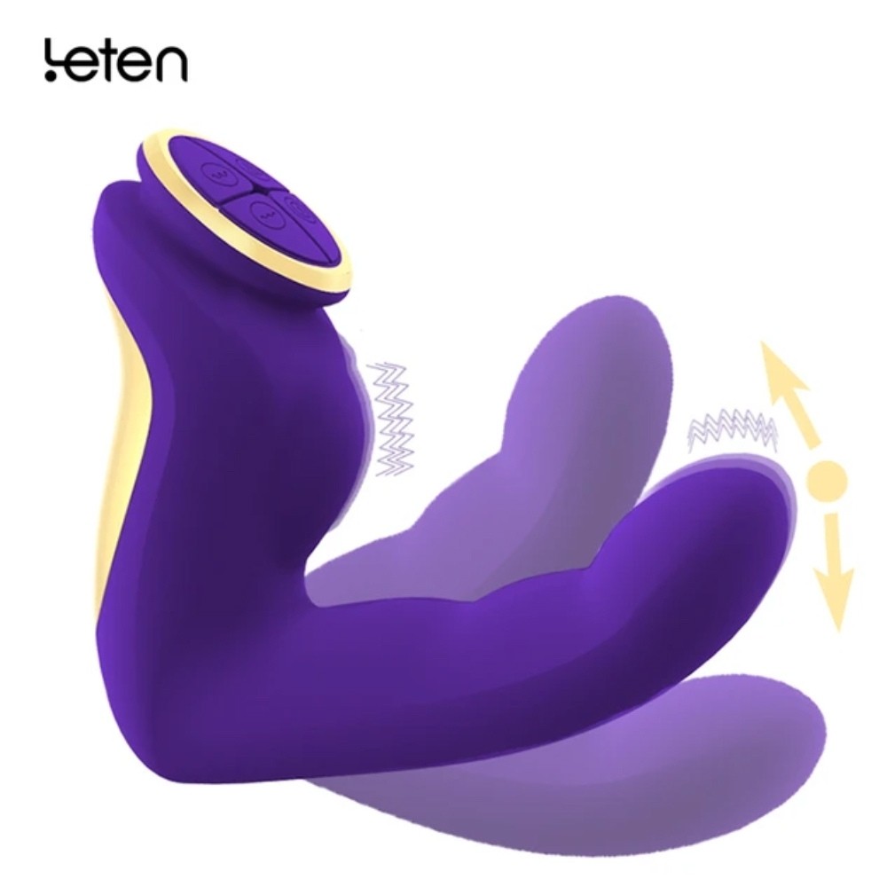 Leten Finger Isıtmalı ve Hareketli G-Spot Uyarıcı Vibratör