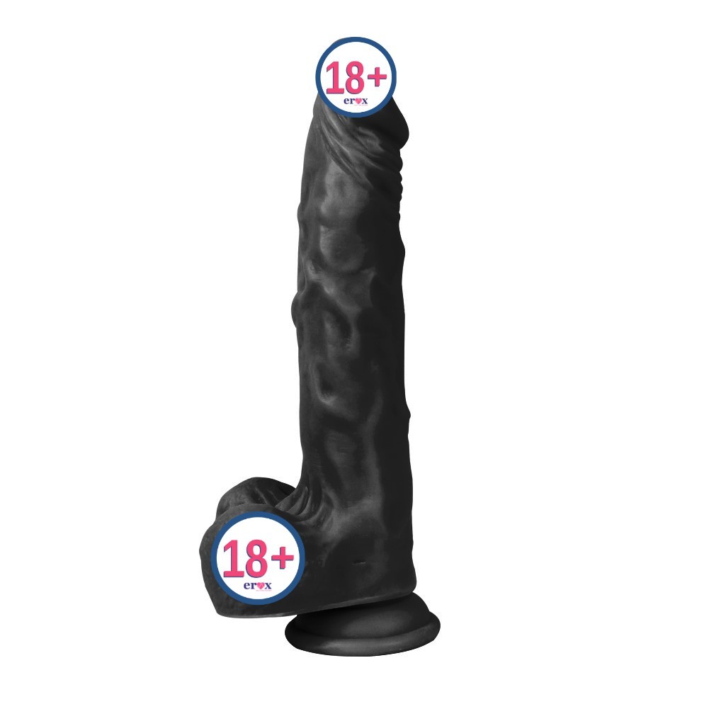 Victory Hero 24 Cm Vantuzlu Realistik Zenci Penis