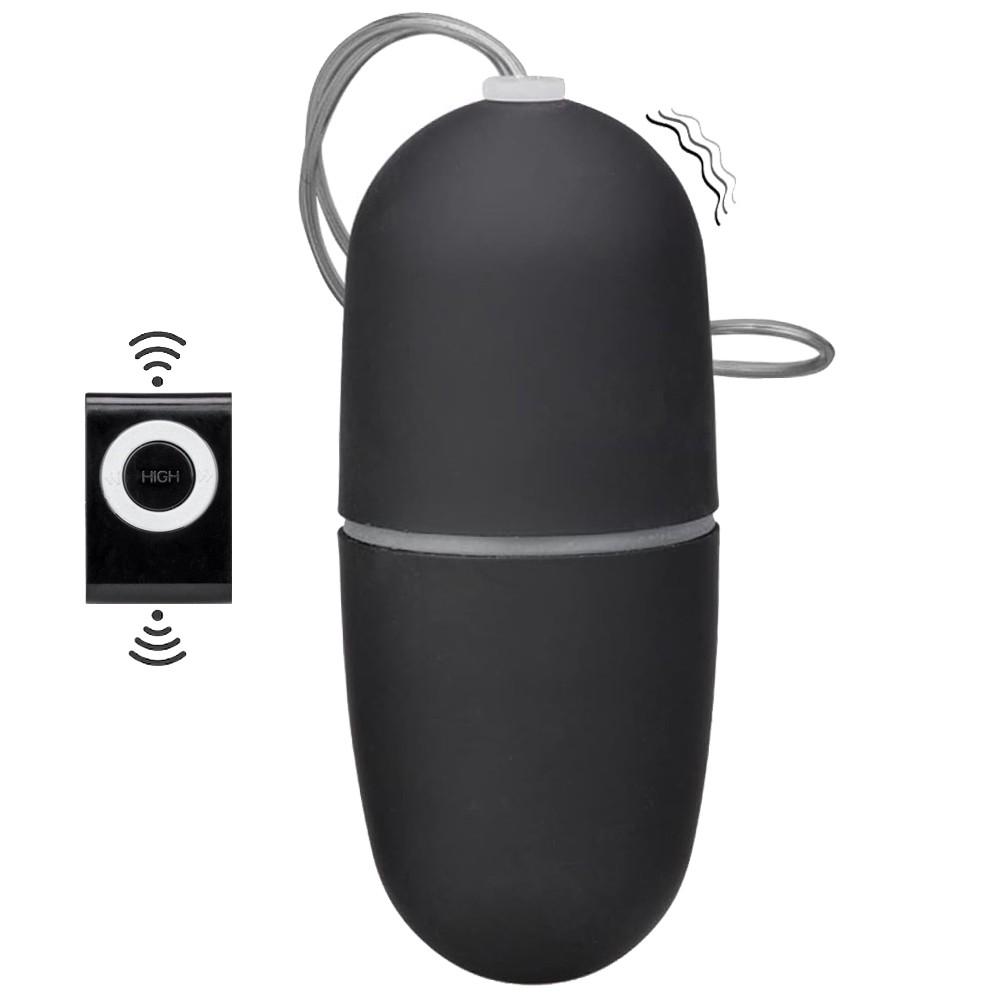 Erox Exovid 20 Mod Uzaktan Kumandalı Giyilebilir Vibratör-Black