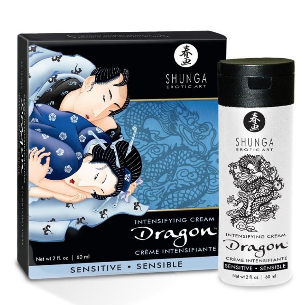 Shunga Dragon Sensitive Cream 60 Ml