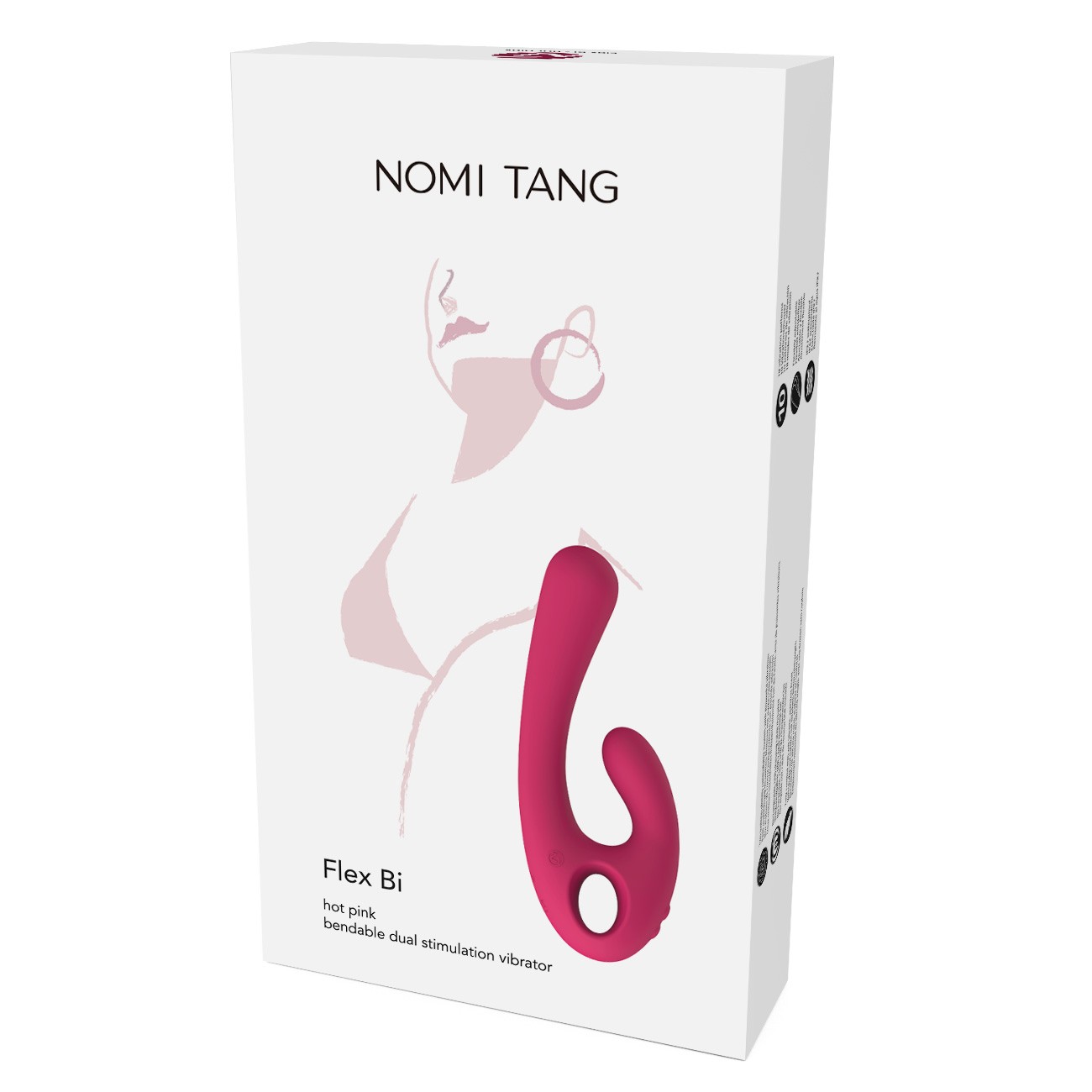 Nomi Tang Çift Stimülasyon Flexible Vibrator