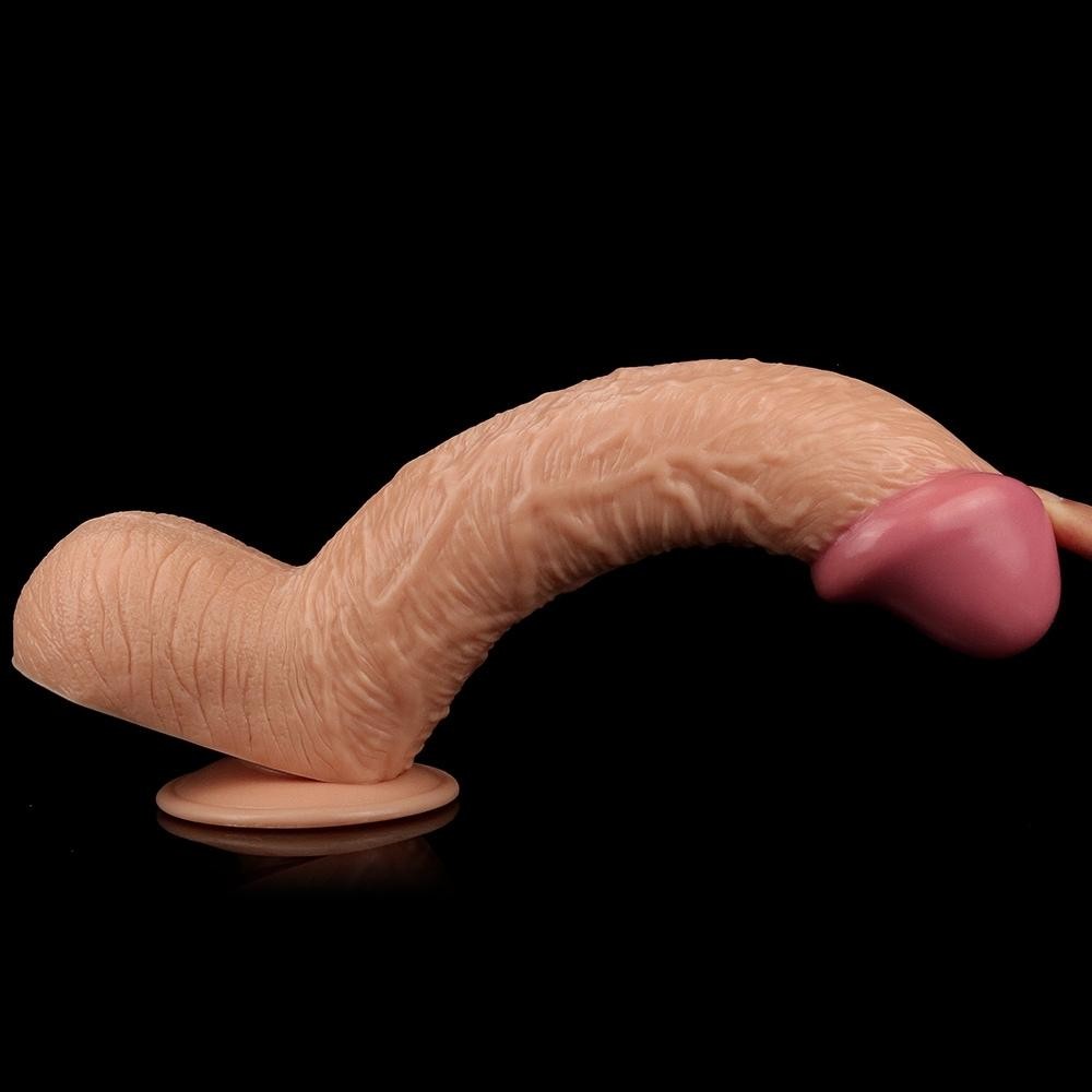 Lovetoy King Sized 28.5 cm Kalın Damarlı Gerçekçi Realistik Penis